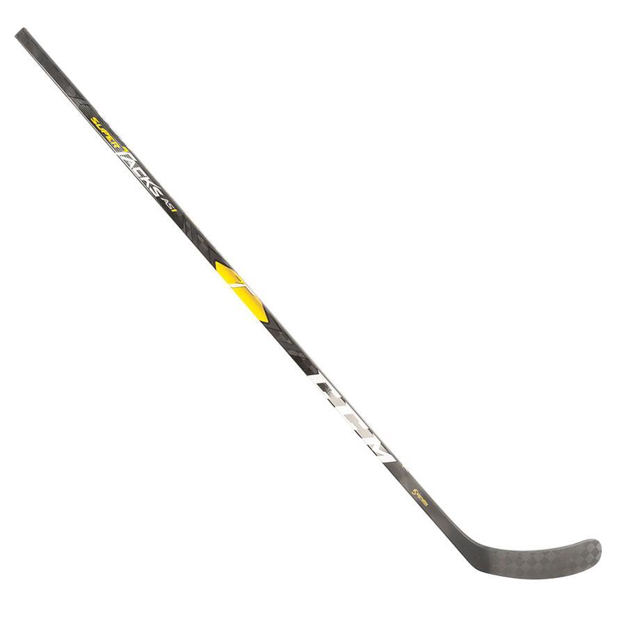 CCM Super Tacks AS1 Intermediate Composite Hockey Stick, Ice Hockey Stick,Inline