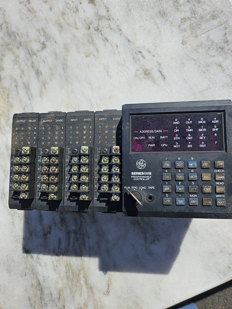 GE FANUC SERIES ONE POWER SUPPLY CPU MODULES RACK + Programmable Controller