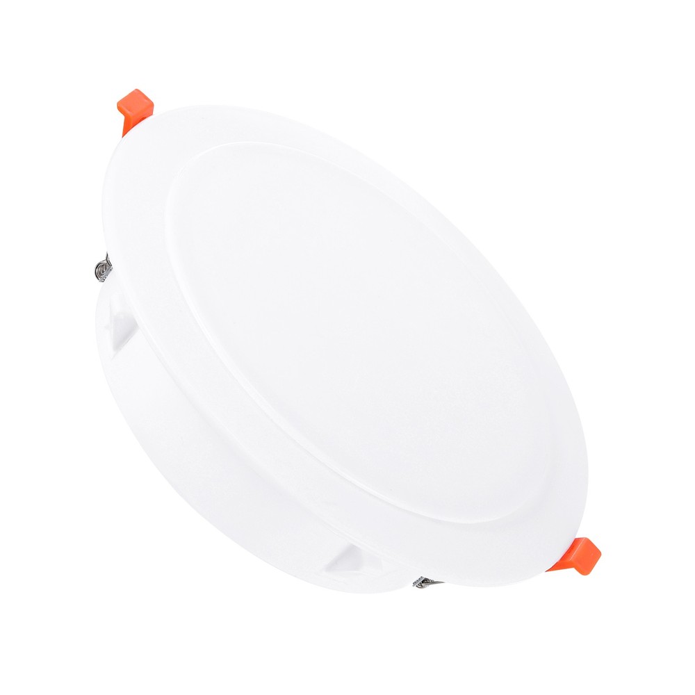 6" Spring Ceiling Cover Plate Suitable for 6.1-7.5inch Round Hole, White