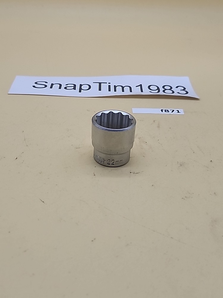 K-S TOOLS 911.3997  22mm 12pt Socket Wrench  Insert USA