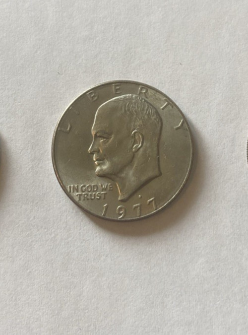 Three Eisenhower Ike Dollar Coins 1972 1977 1978