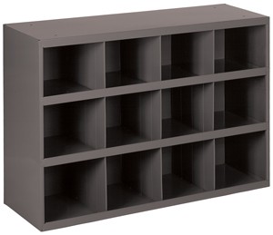 Durham 330-95, 12" Deep Sloped Bin & 12 Openings