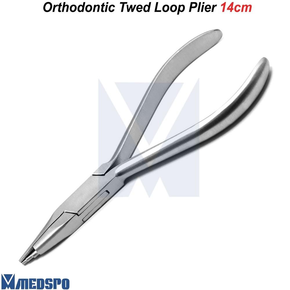 Orthodontic Omega Tweed Loop Plier Dental Wire Bending Adjusting Instruments CE