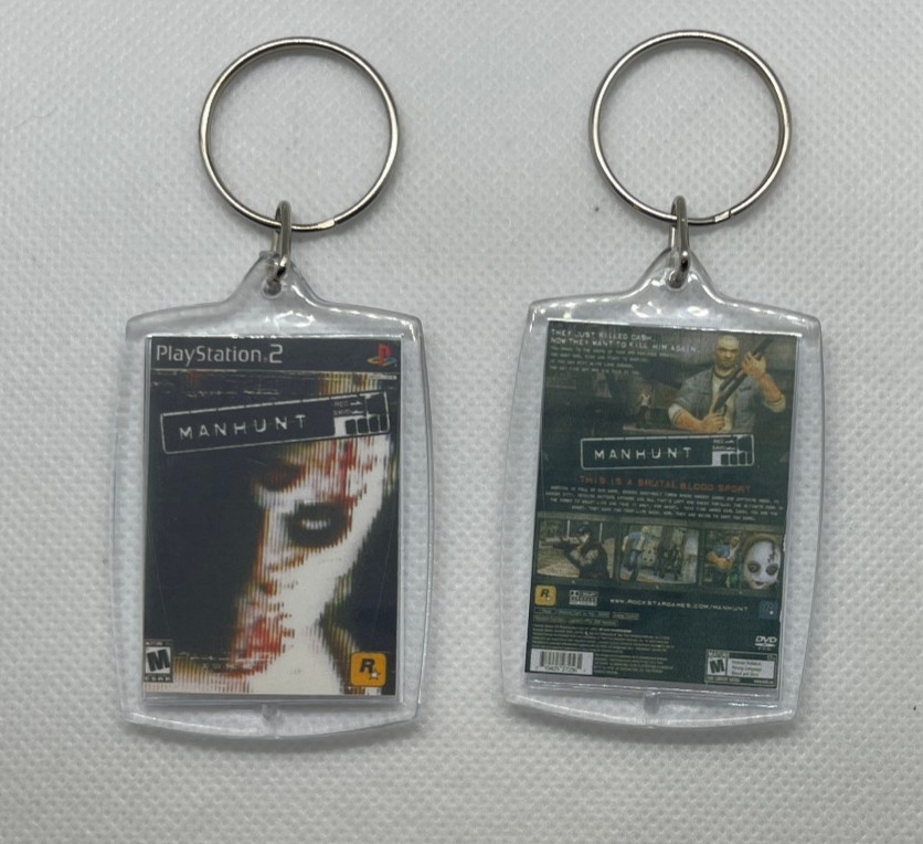 Manhunt Keychain