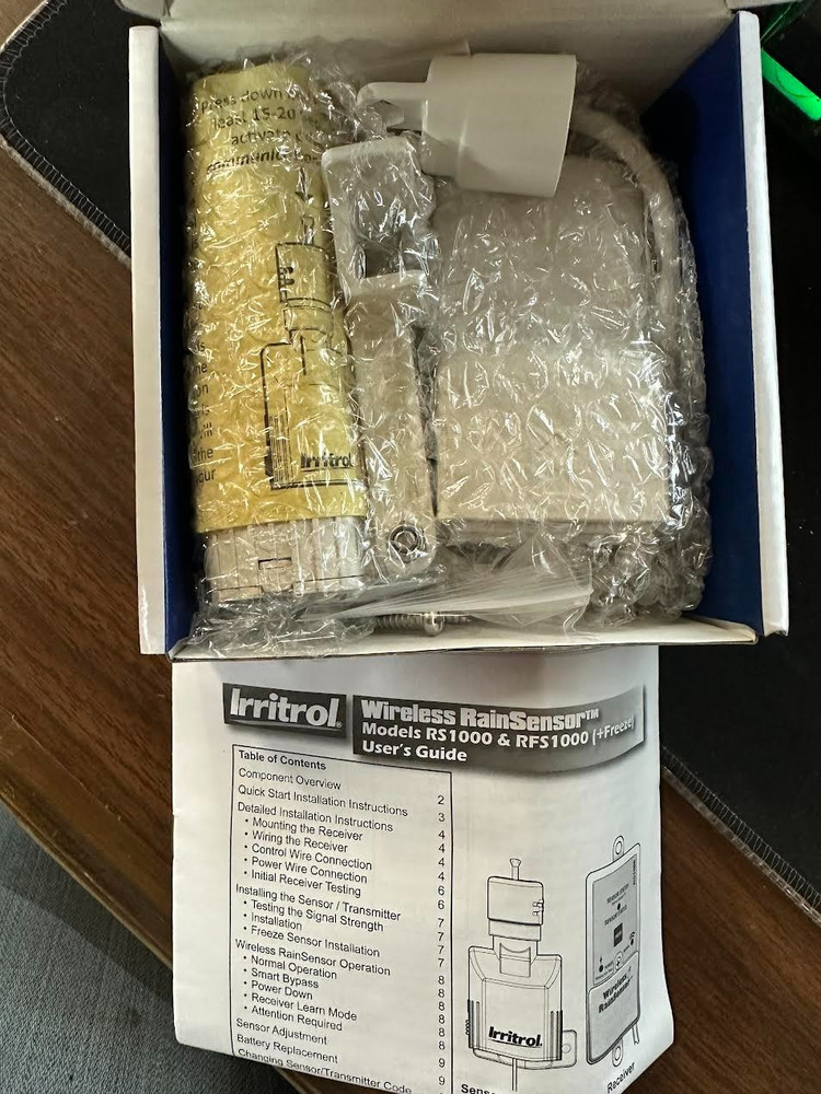 Irritrol RFS1000 Wireless Rain Sensor