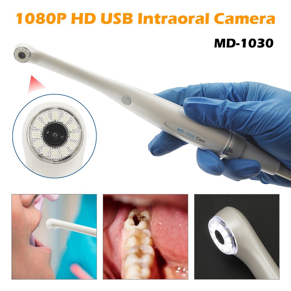MD1030 Intraoral Camera Dental Camera,Button Work on Dexis,Eaglesoft More