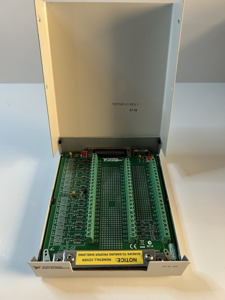 National Instruments SCB-68 shielded connector block