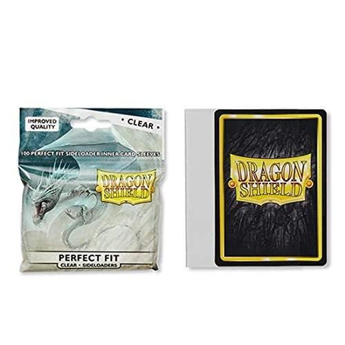 Dragon Shield Side Loader Card Sleeves 500 Clear Sleeves Standard Size Bundle