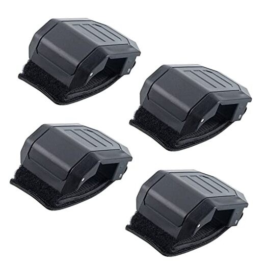 4PCS UTV Front Windshield Adjustable Mounting Clamp Kit Windshield Fixed