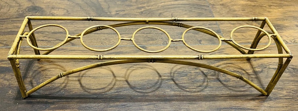 Candle holder Bamboo Look / Medal