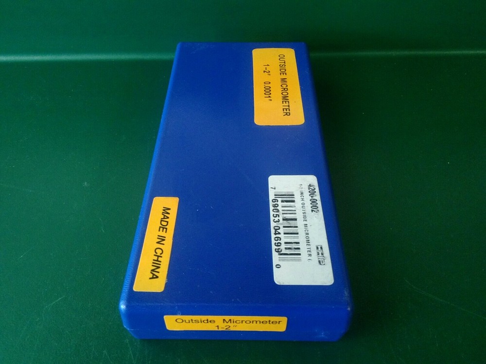Outside Micrometer 2-3" .0001" Graduation W/Carbide Tips