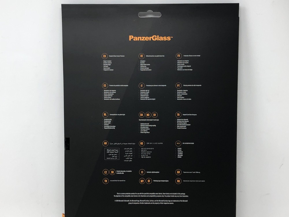 PanzerGlass Microsoft Surface Laptop 15" Clear Screen Protector Tempered Glass