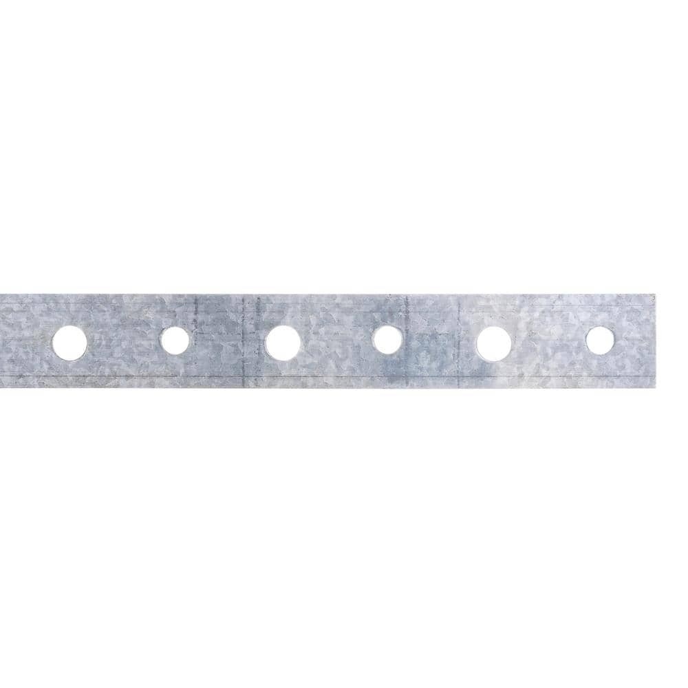 3/4 In. X 25 Ft. 28-Gauge Galvanized Pipe Hanger Strap (2-Pack)