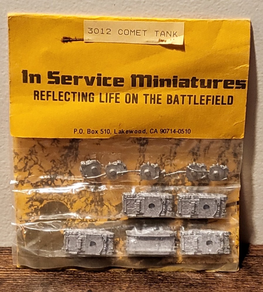 In Service Miniatures  #3012 M3 Miniatures Comet Tank