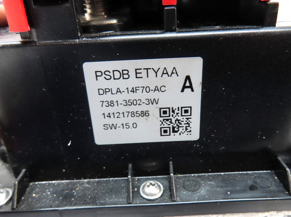 2015 LAND RANGE ROVER SPORT (L494) 3.0L SUPER POWER DISTRIBUTION CONTROL MODULE