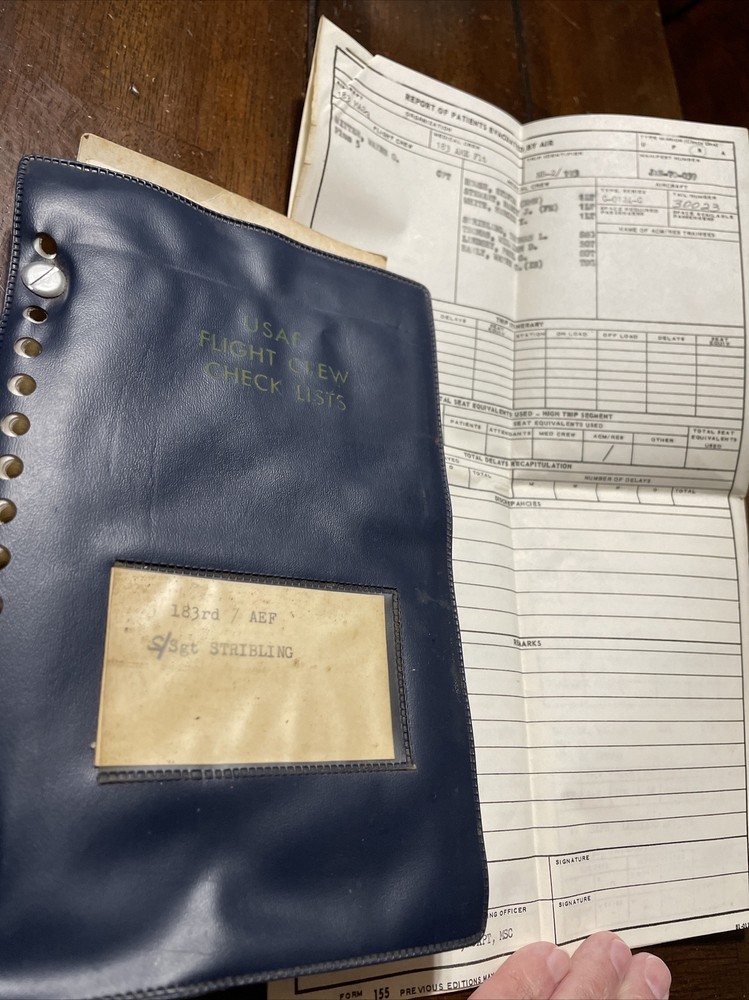 USAF FLIGHT CHECK LIST 183RD / AEF MISSISSIPPI Flight Crew Check Lists Booklet