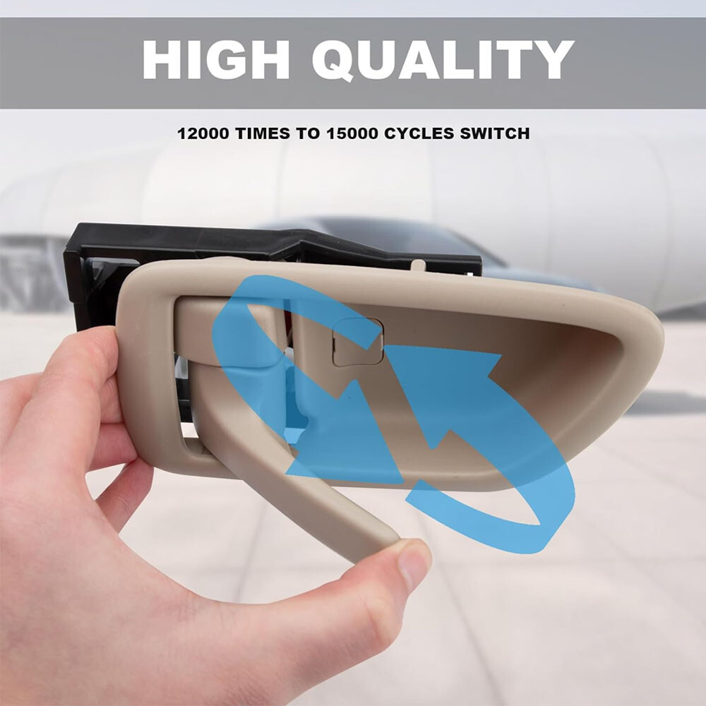 For 2001-2007 Toyota Sequoia Inside Interior Door Handle W/ Bezel Passenger Side