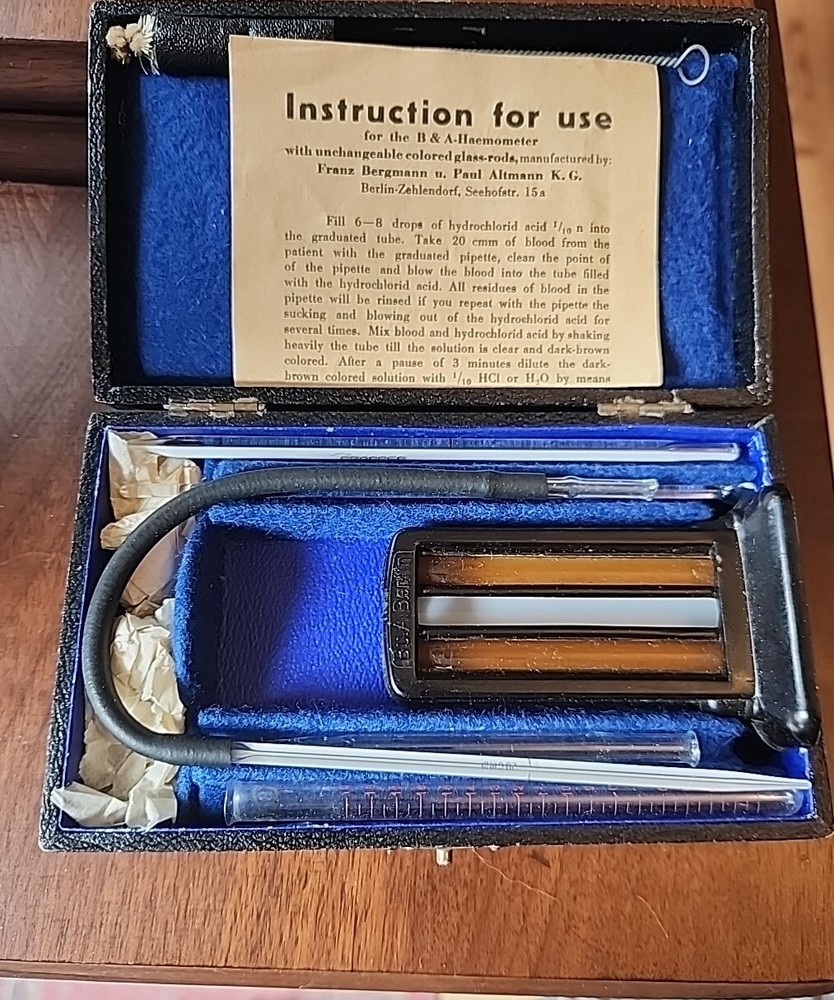 Antique Leitz Bergmann Haemometer