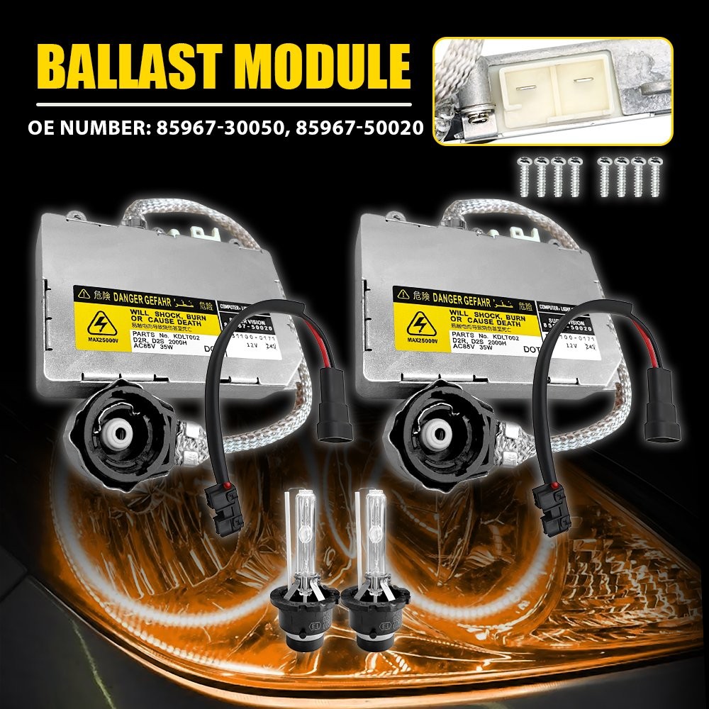2X For 2000-2006 Lexus ES300 ES330 Xenon Ballast HID Igniter Control Unit Module