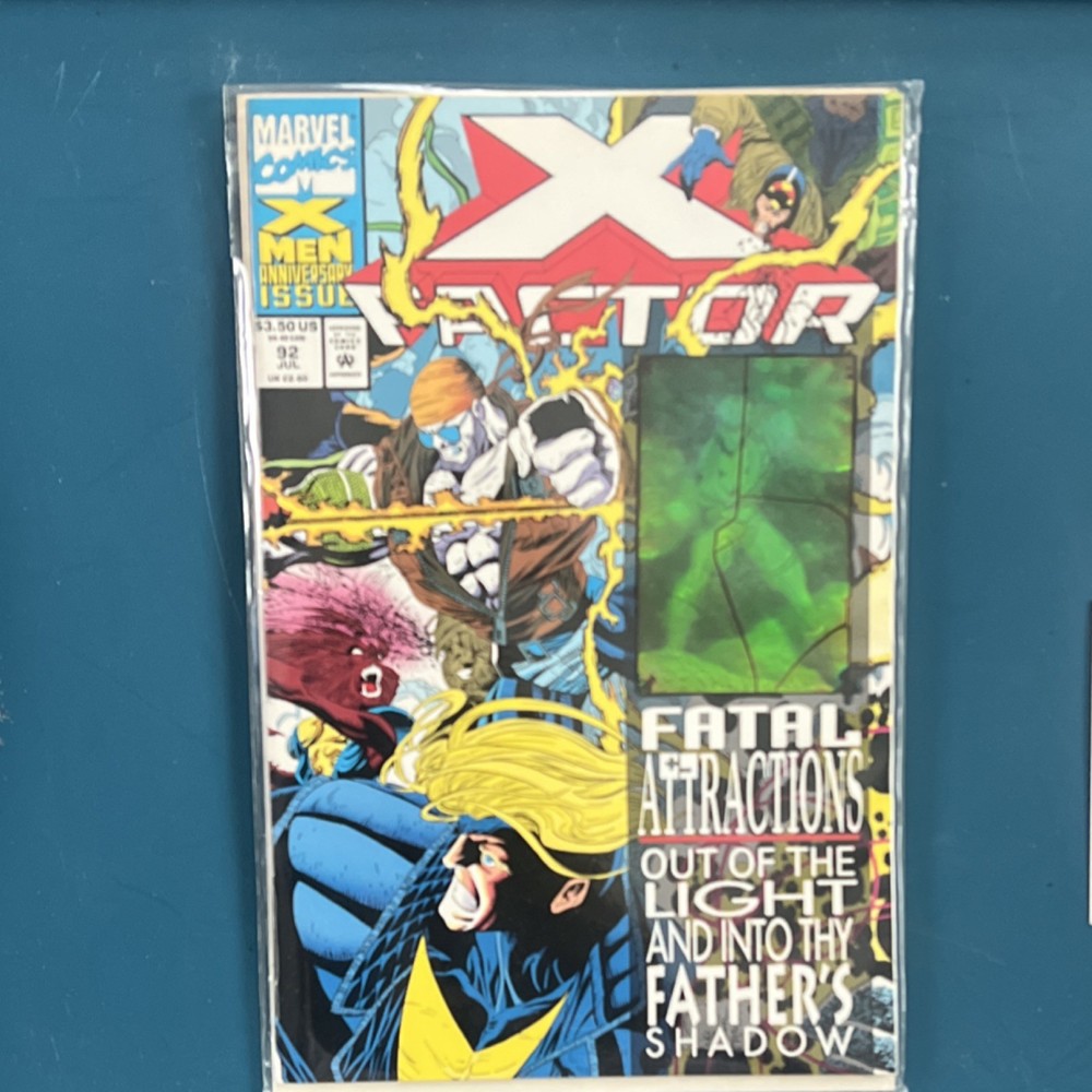 Marvel Comics X-Factor #92 Hologram X-Men July 1993