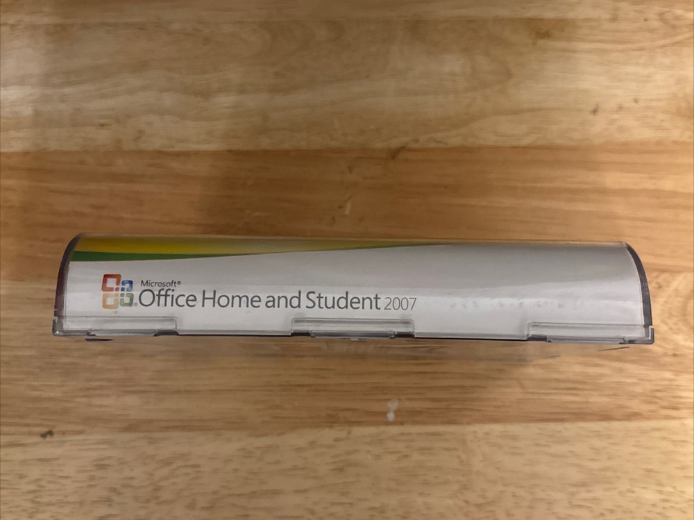 Microsoft MS Office 2007 Home & Student with Case and Product Key