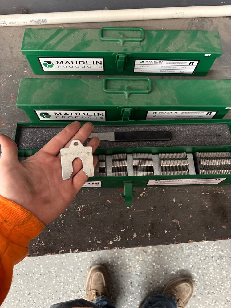 maudlin products metal shims