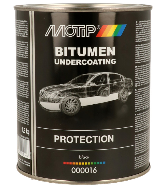 Underbody Protection Brushable Bitumen 1.3kg Long-term Rust Protection