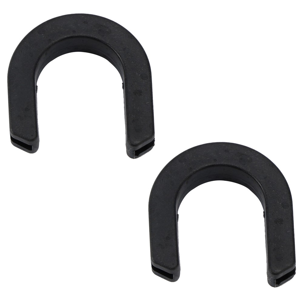 2X Luggage Rack Backrest Side Plate Mounting Bracket Grommet Bushing for Harley