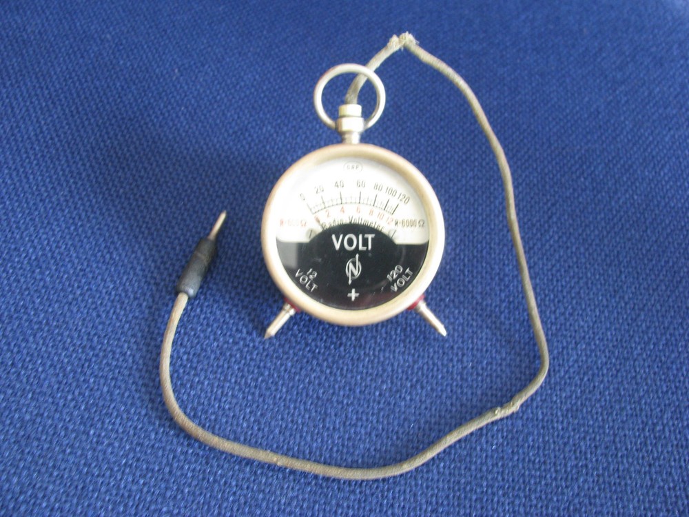 Antique Voltmeter - possibly Brass Casing