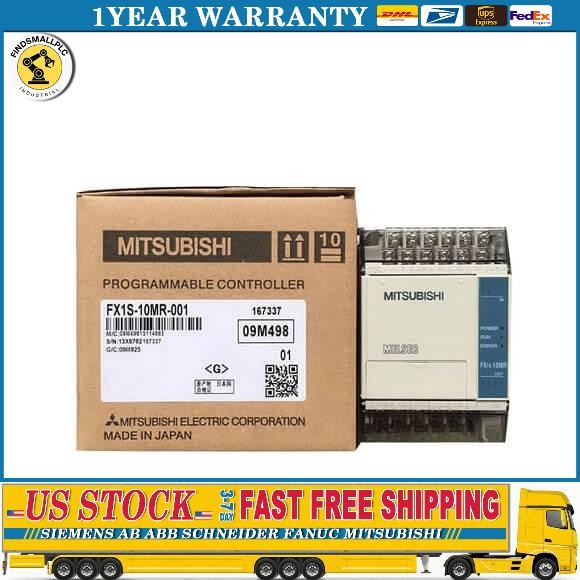 New Mitsubishi FX1S-10MR-001 Programmable Controller FX1S10MR001 Fast Ship
