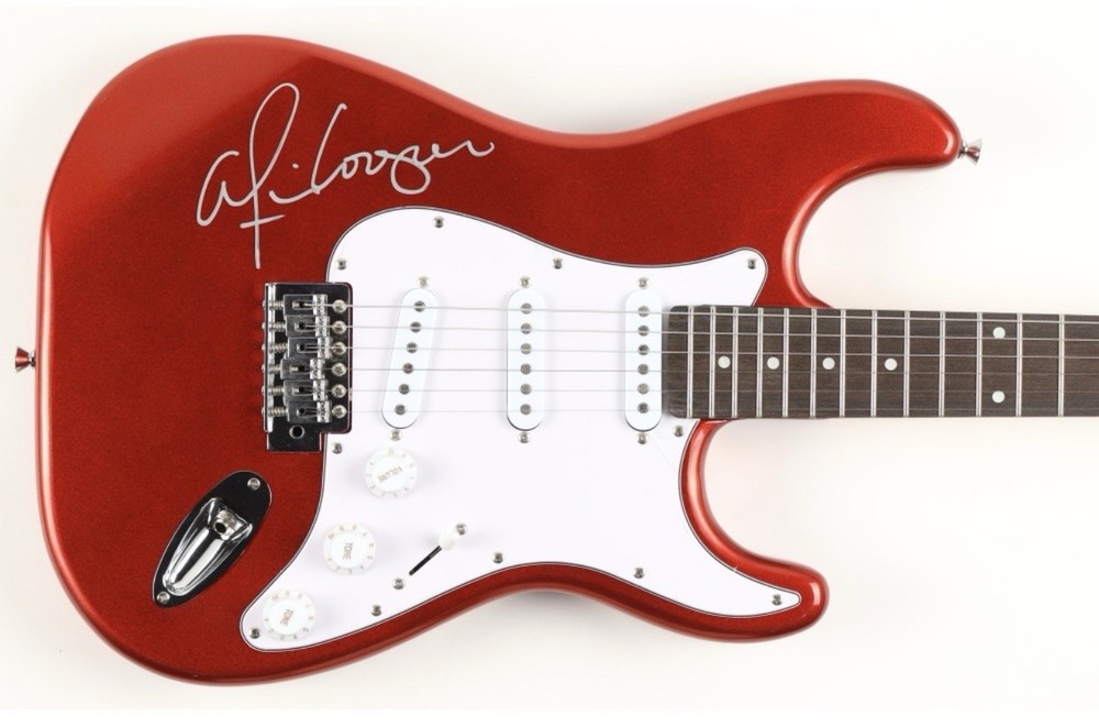 Alice Cooper Signed Full-Size Electric Guitar Beckett Certified