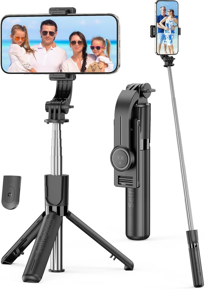 36'' Cell Phone Tripod Remote Stand Selfie Stick Video Recording iPhone/Android