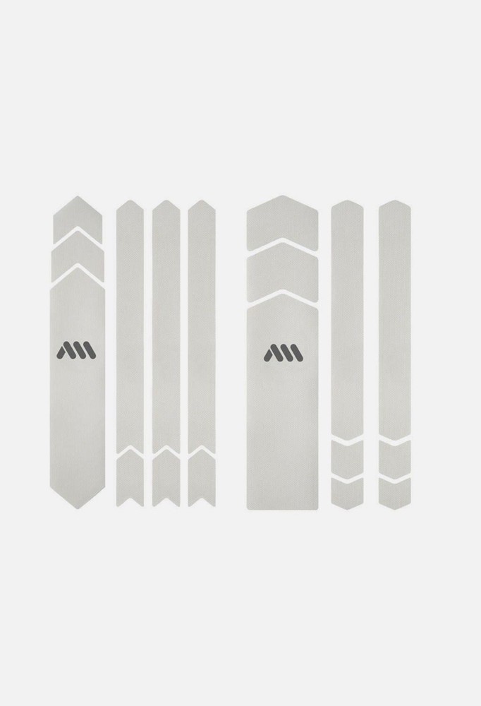 AMS All Mountain Style Honeycomb Frame Guard Full Clear/Silver Protector