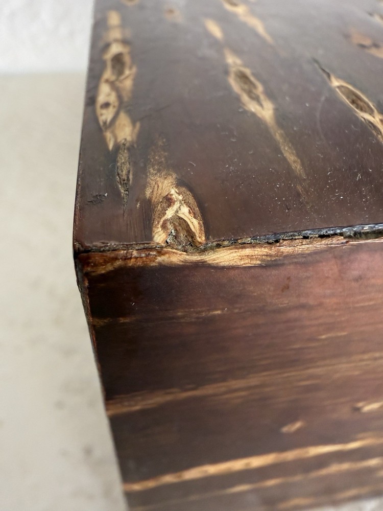 Japanese Style Cherry Bark Rectangle Dispenser Storage Case Deco