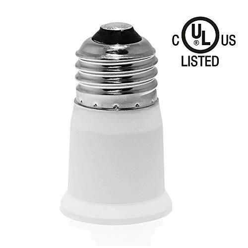 (12-Pack) SpiritLED E26 to E26 Socket Extender,E26/E27 to E26/E27 Lamp Holder