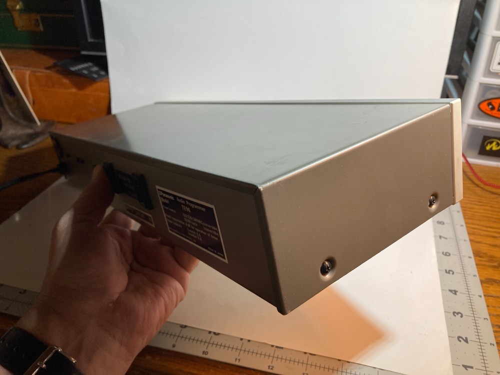 Panasonic TE96 Quartz Audio Programmer Working Vintage Japan Made