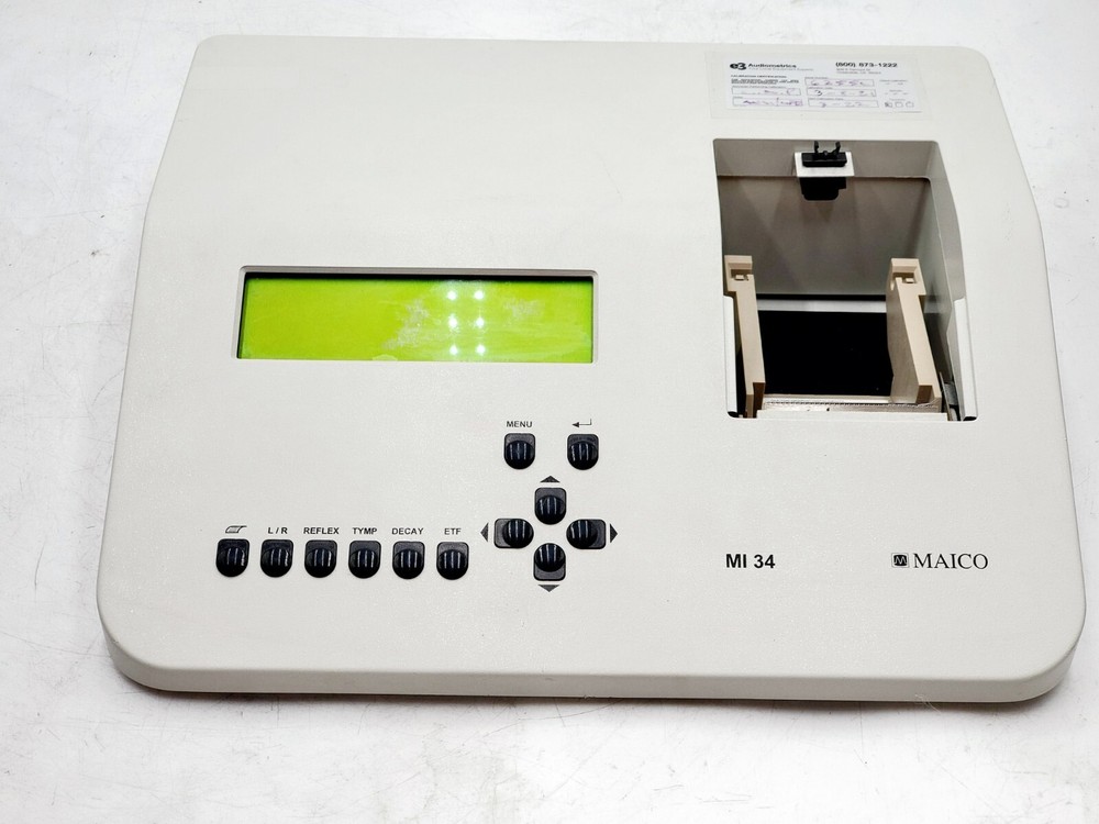 MAICO MI 34 Tympanometer Audiometer, Middle Ear Analyzer, Diagnostic Device
