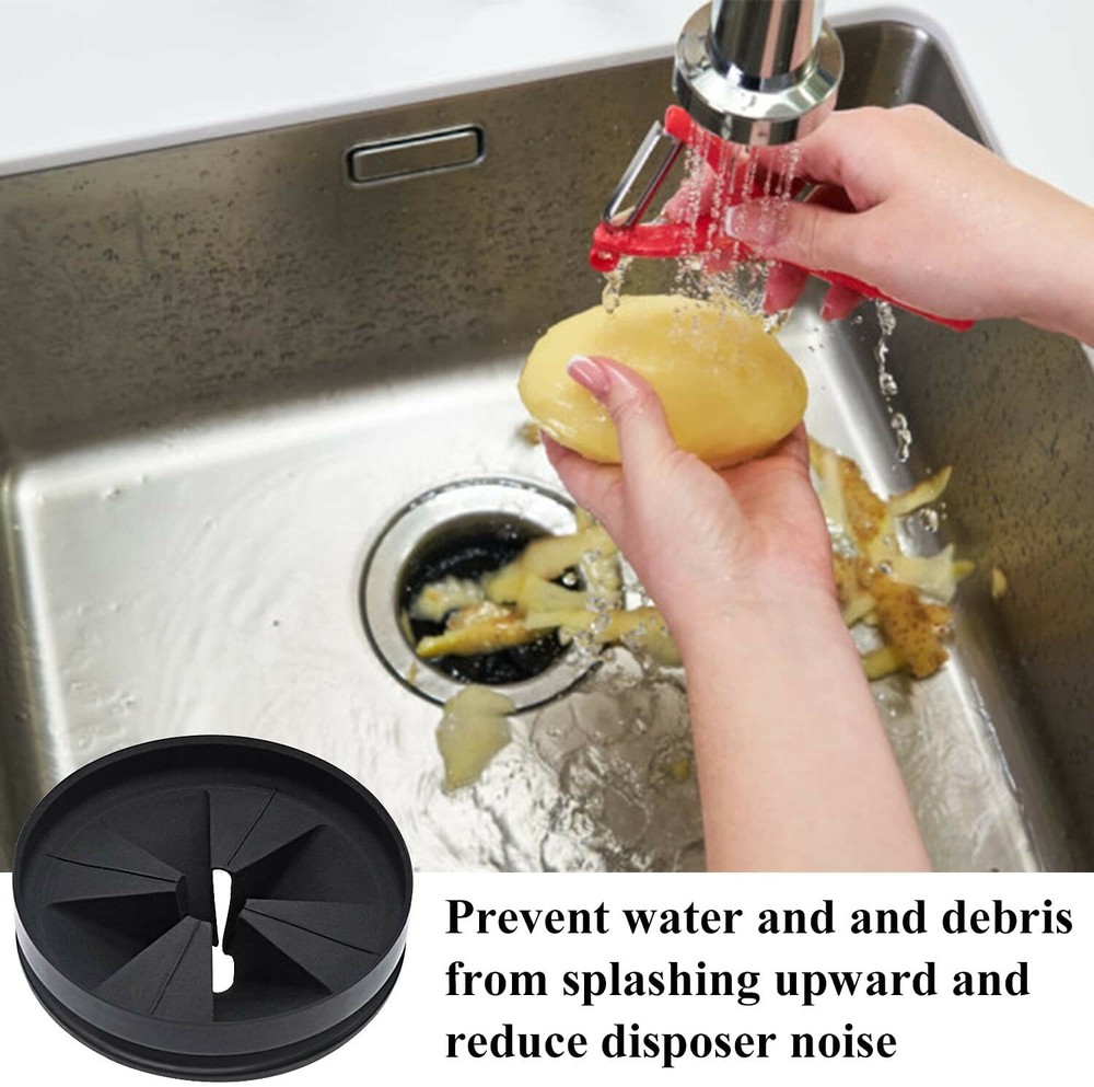 QCB-AM Garbage Disposal Splash Guards For InSinkErator Evolution Series 4 Pack
