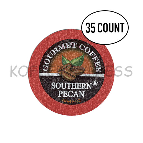 Southern Pecan Flavored Coffee, 35 Single Serve Cups