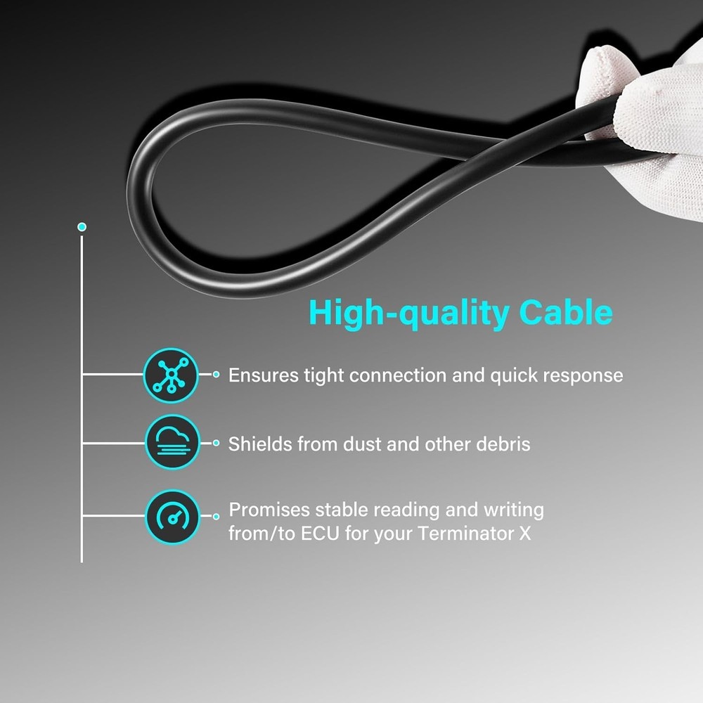 For EFI CAN to USB Communication Cable 558-443 Sniper Terminator X Tuning 8FT