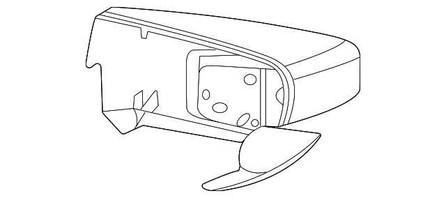 Genuine Ford Mirror Cover ML3Z-17D742-EA