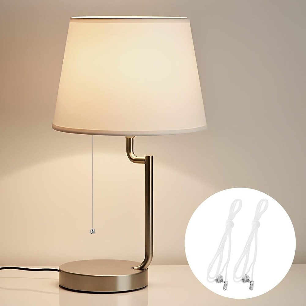 12PCS Ceiling Fan Pull Cord Extenders Light Switch Pull Chain String with Connec