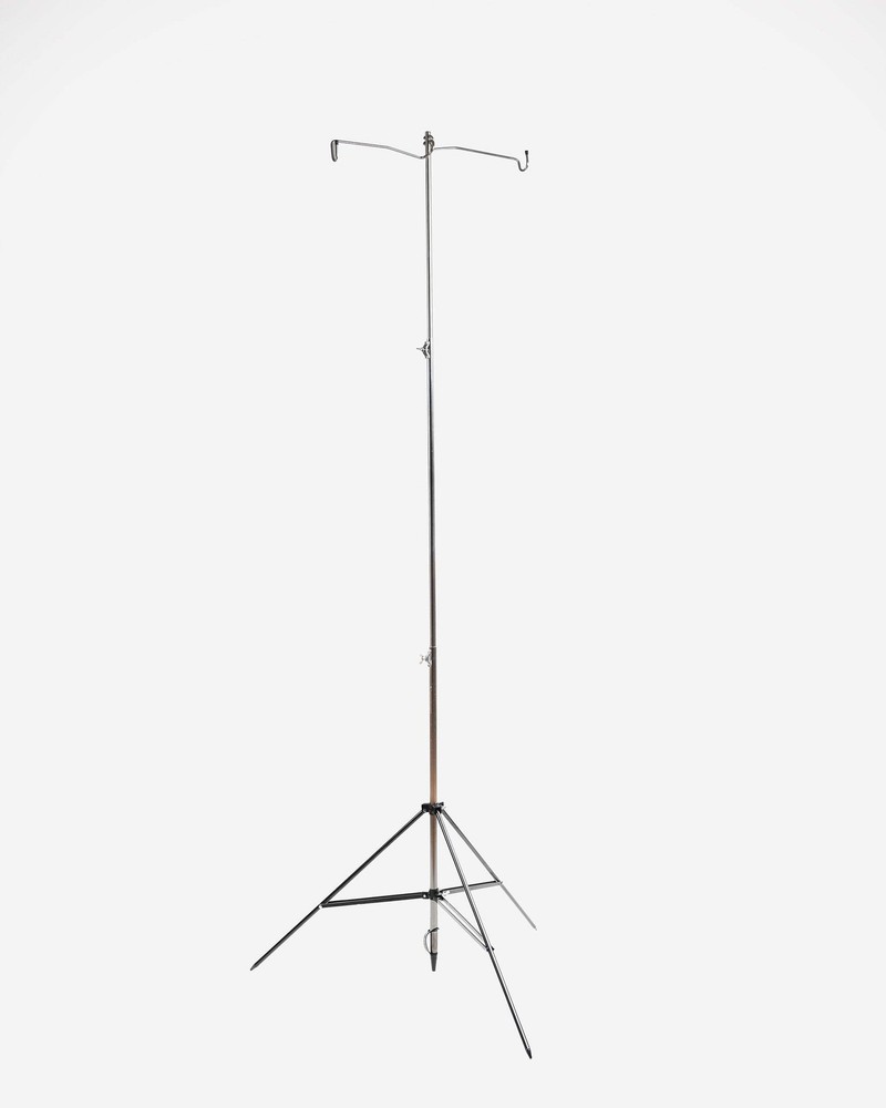Camping Moon Double Head Tripod Stainless Steel Lantern Post