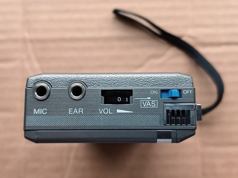 Sanyo M5490 Voice Activated Microcassette Recorder Not Tested