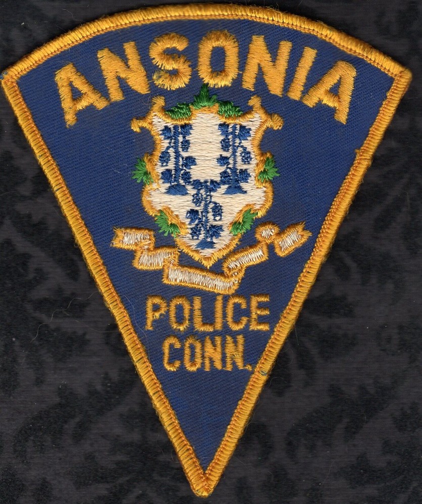 Vintage Ansonia Connecticut Police Patch