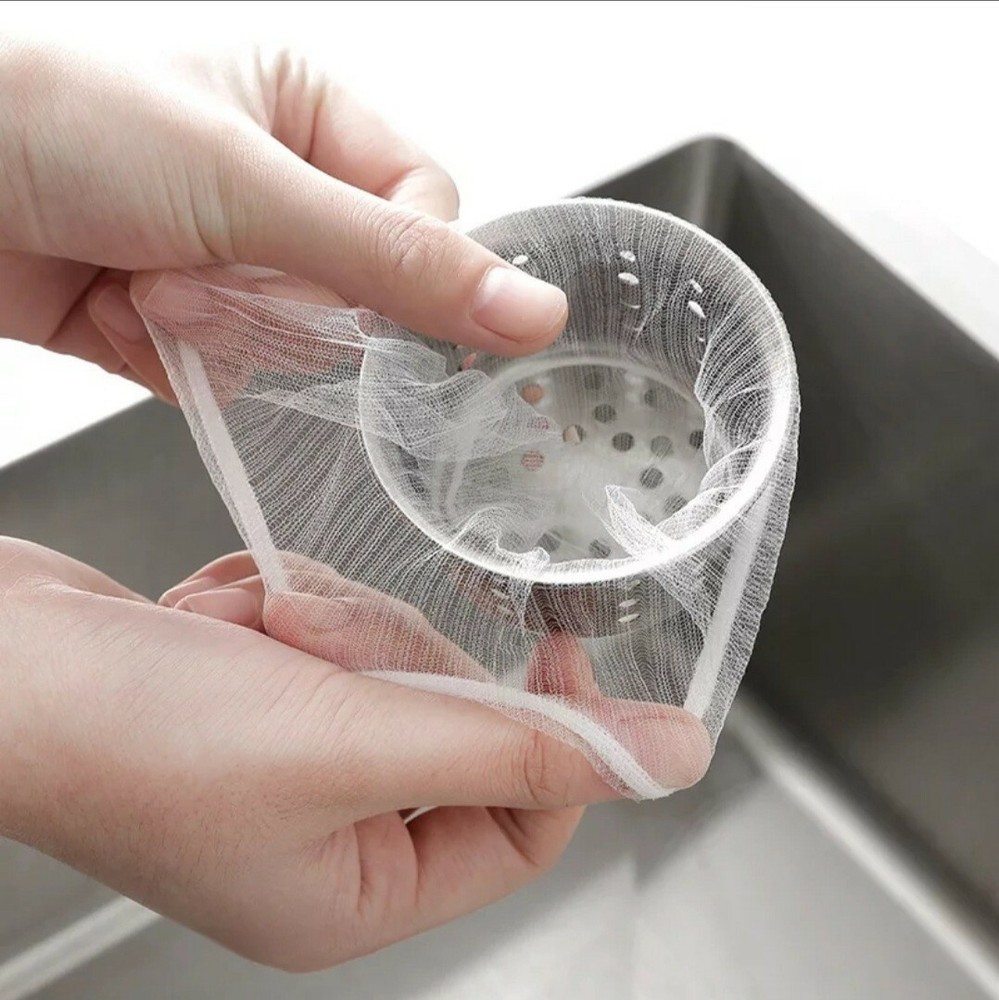 200 pcs Kitchen Sink Filter Strainer mesh Garbage Disposable bag ~ USA SELLER ~