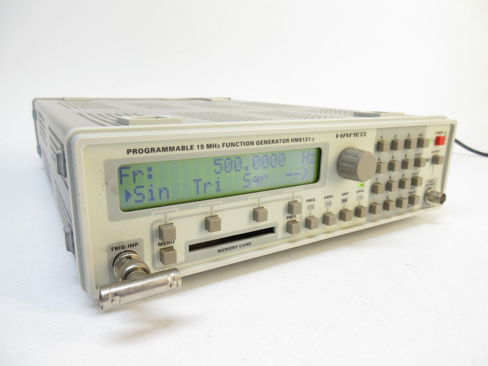 HAMEG HM8131-2 5/02 Programmable 15 MHz Arbitrary Function Generator