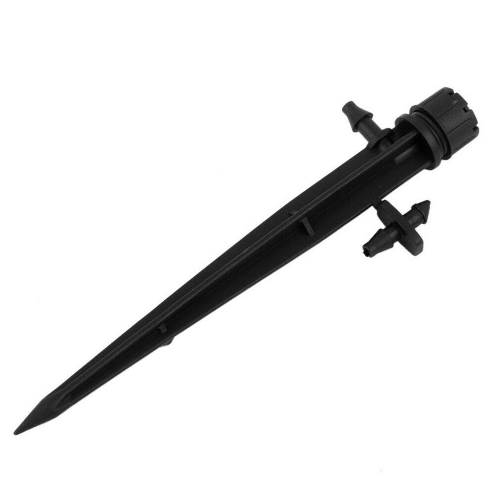 50Pack Adjustable Water Flow Irrigation Dripper Nozzle Stake Emitter Drip j