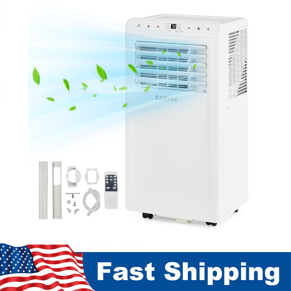 Portable Air Conditioner 8000 BTU AC Unit 24H Timer up to 350 Sq.Ft 24H Timer