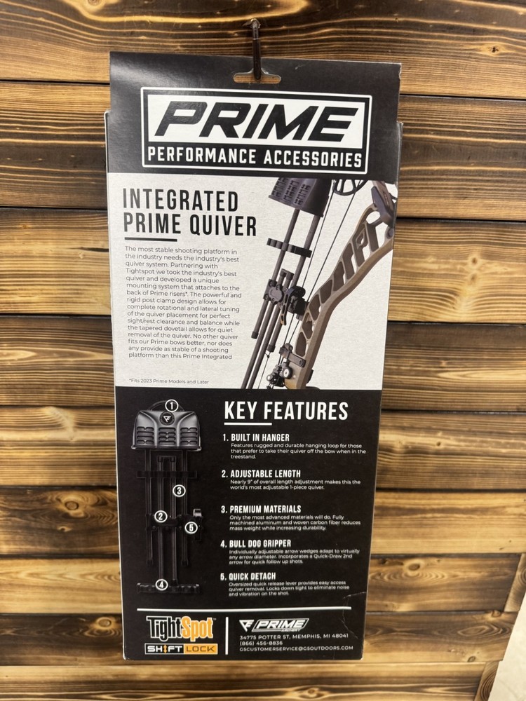 Prime Shift Lock Quiver